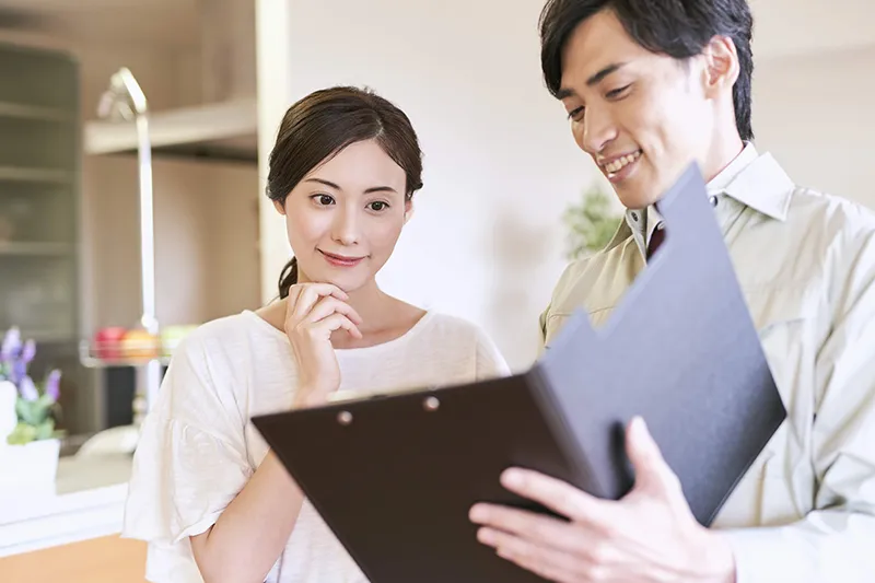 査定は必ず現地へ訪問いたします